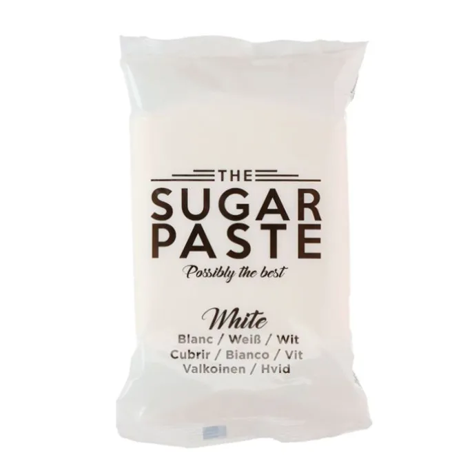 Fondant blanco sabor vainilla 1 kg - Sin gluten - The Sugar Paste