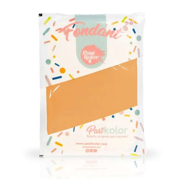 Fondant café 1 kg - Sin gluten - Pastkolor