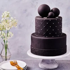 Fondant Covering Paste negro 500 g - Funcakes