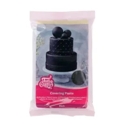 Fondant Covering Paste negro 500 g - Funcakes