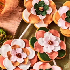 Fondant dorado con brillo 250 g - Sin gluten - Funcakes