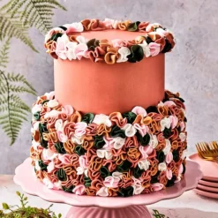 Fondant dorado con brillo 250 g - Sin gluten - Funcakes