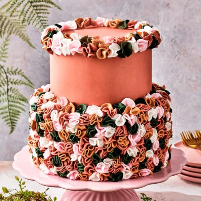 Fondant dorado con brillo 250 g - Sin gluten - Funcakes