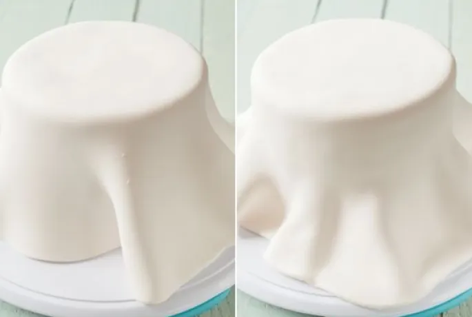 Fondant extendido listo para usar blanco 430 g - Sin gluten - Funcakes