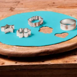 Fondant extendido listo para usar azul bebé 430 g - Sin gluten - Funcakes