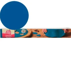 Fondant extendido listo para usar azul denim vaquero 430 g - Sin gluten - Funcakes