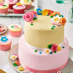 Fondant fucsia 250 g - Sin gluten - Funcakes