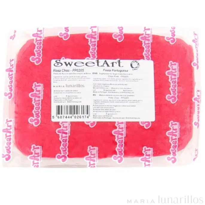 Fondant fucsia 1 kg - Sin gluten - SweetArt