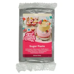 Fondant gris 250 g - Sin gluten - Funcakes