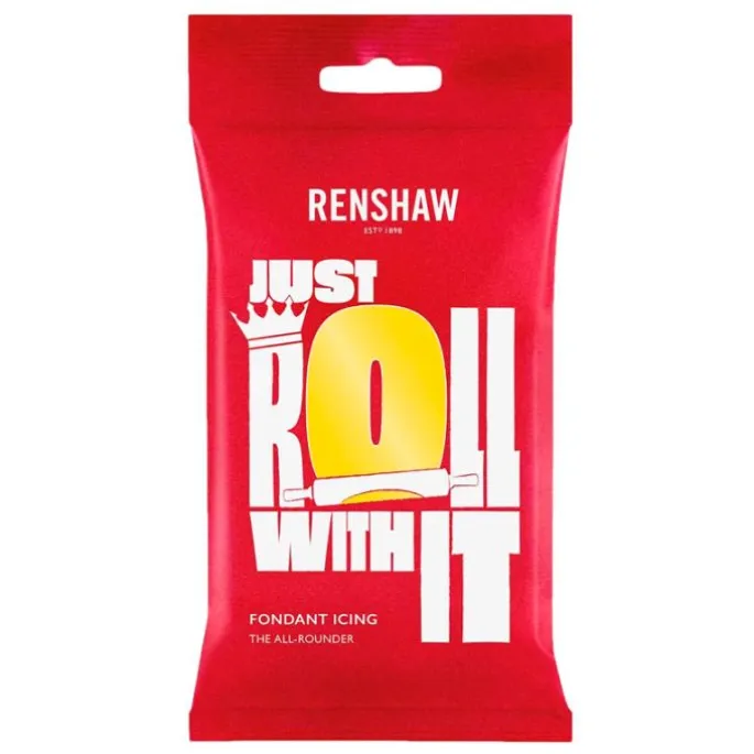 Fondant Icing amarillo 250 g - Renshaw