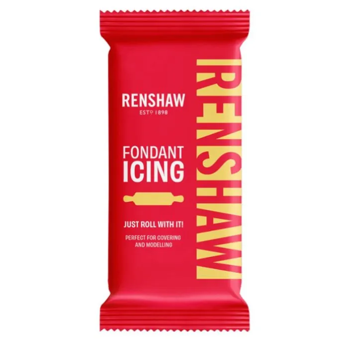 Fondant Icing amarillo pastel 250 g - Renshaw
