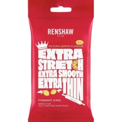 Fondant Icing blanco Extra sabor limón 1 kg - Renshaw