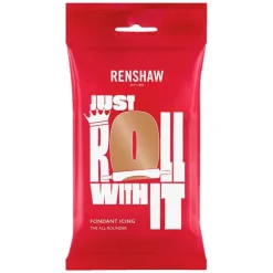 Fondant Icing marrón Teddy 250 g - Renshaw
