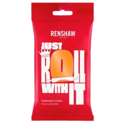 Fondant Icing naranja 250 g - Renshaw