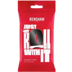 Fondant Icing negro 1 kg - Renshaw