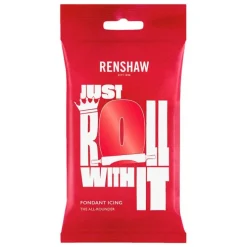 Fondant Icing rojo 1 kg - Renshaw