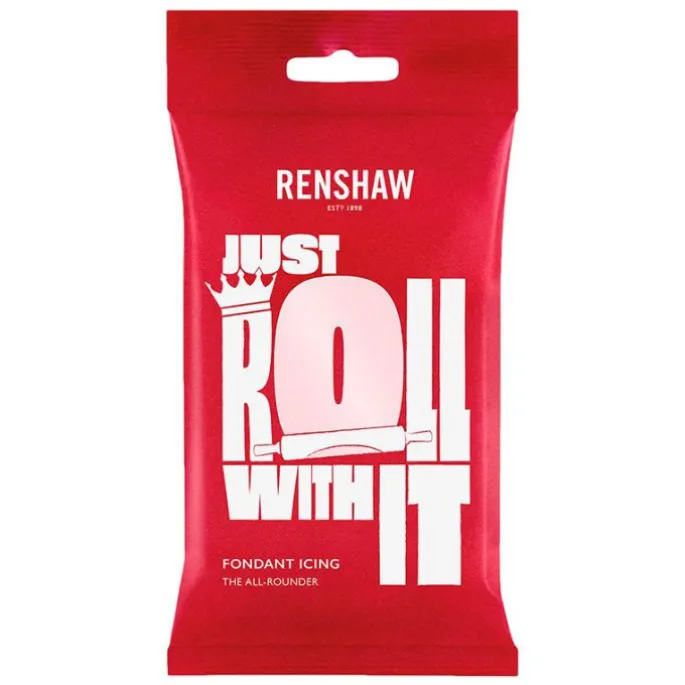 Fondant Icing rosa bebé 250 g - Renshaw