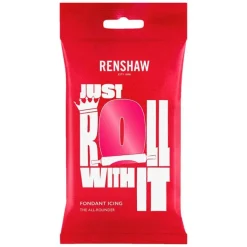 Fondant Icing rosa fucsia 250 g - Renshaw