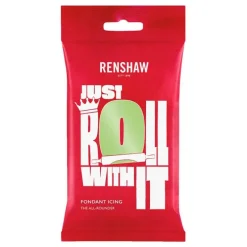 Fondant Icing verde pastel 250 g - Renshaw
