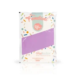 Fondant lila 250 g - Sin gluten - Pastkolor