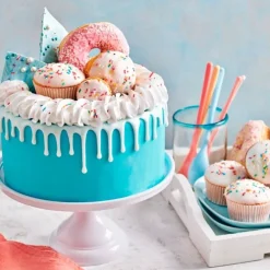 Fondant líquido blanco con glasa Dip 'n Drip 375 g - Funcakes