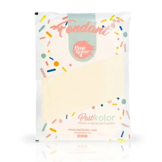 Fondant natural 1 kg - Sin gluten - Pastkolor