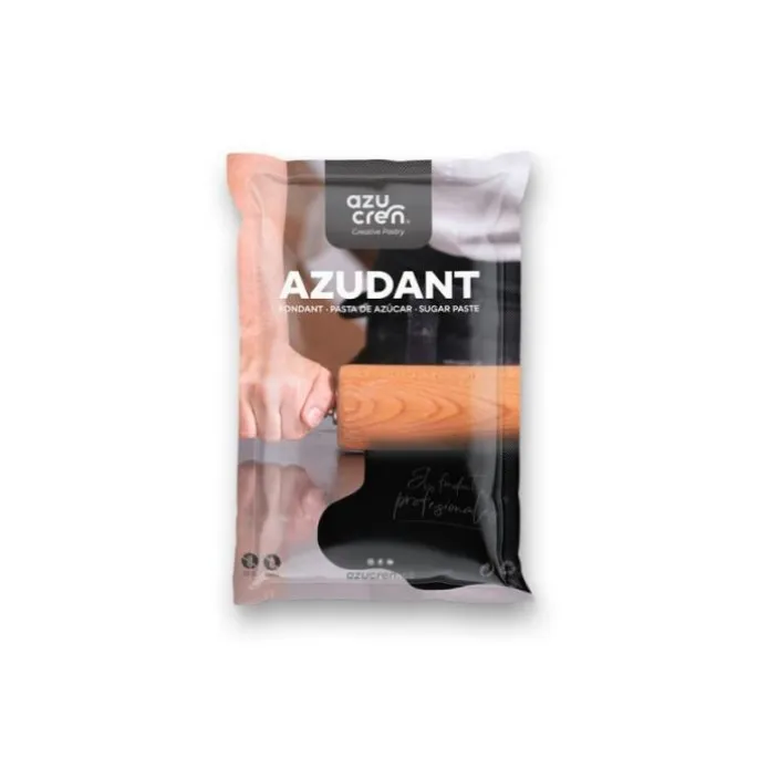 Fondant negro Azudant 250 g - Sin gluten - Azucren