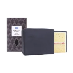 Fondant negro 250 g - Sin gluten - PME