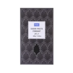 Fondant negro 250 g - Sin gluten - PME