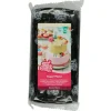 Fondant negro 1 kg - Sin gluten - Funcakes