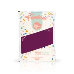 Fondant púrpura 250 g - Sin gluten - Pastkolor