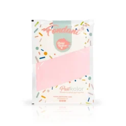 Fondant rosa bebé 250 g - Sin gluten - Pastkolor