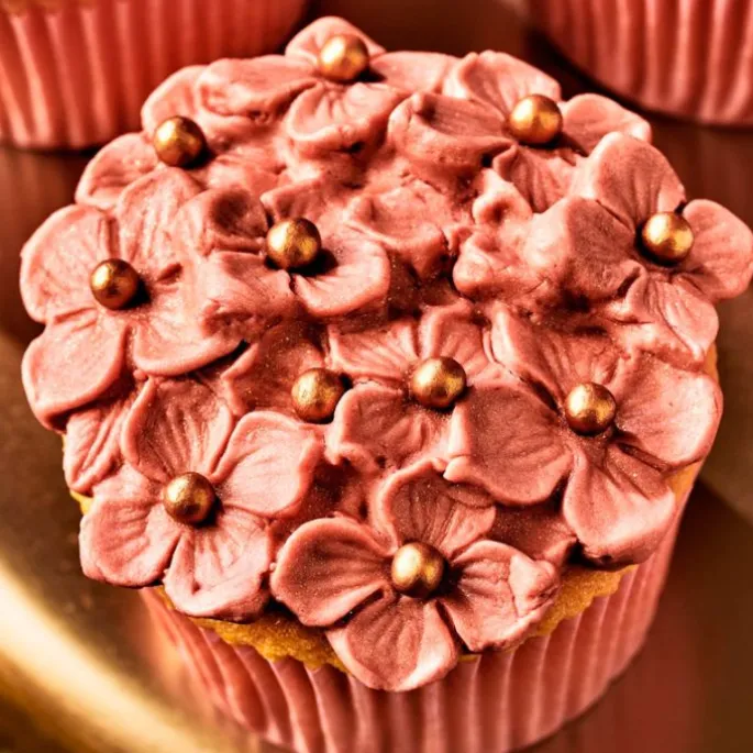 Fondant rosa con brillo 250 g - Sin gluten - Funcakes