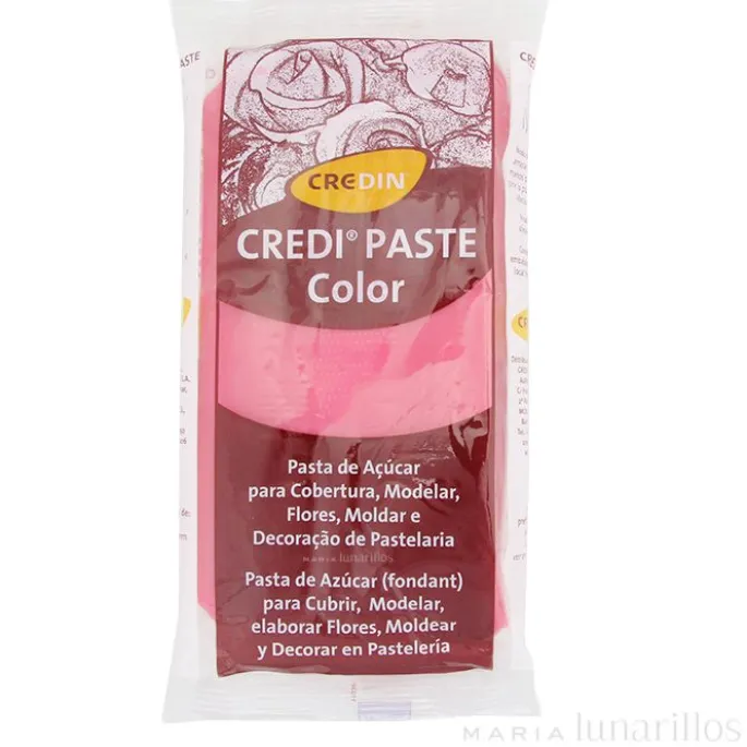 Fondant rosa 1 kg - Sin gluten - Credipaste