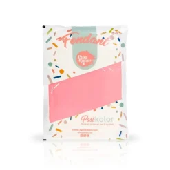 Fondant rosa viejo 250 g - Sin gluten - Pastkolor