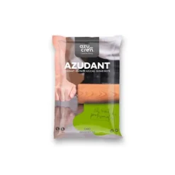 Fondant verde flúor Azudant 250 g - Sin gluten - Azucren
