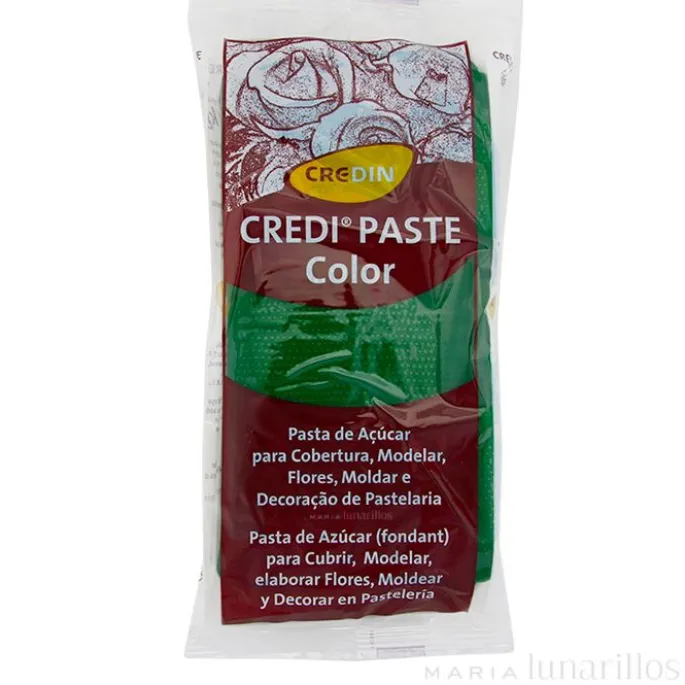 Fondant verde 1 kg - Sin gluten - Credipaste
