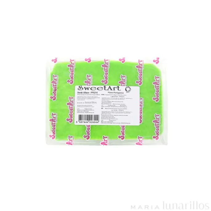 Fondant verde lechuga 250 gr - Sin gluten - SweetArt