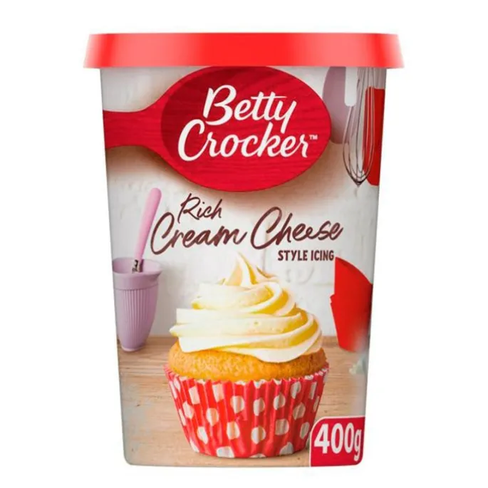 Frosting icing crema de queso 400 g - Sin gluten - Betty Crocker