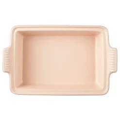 Fuente rectangular con tapa 30 cm Cereza - Cerámica de gres - Le Creuset