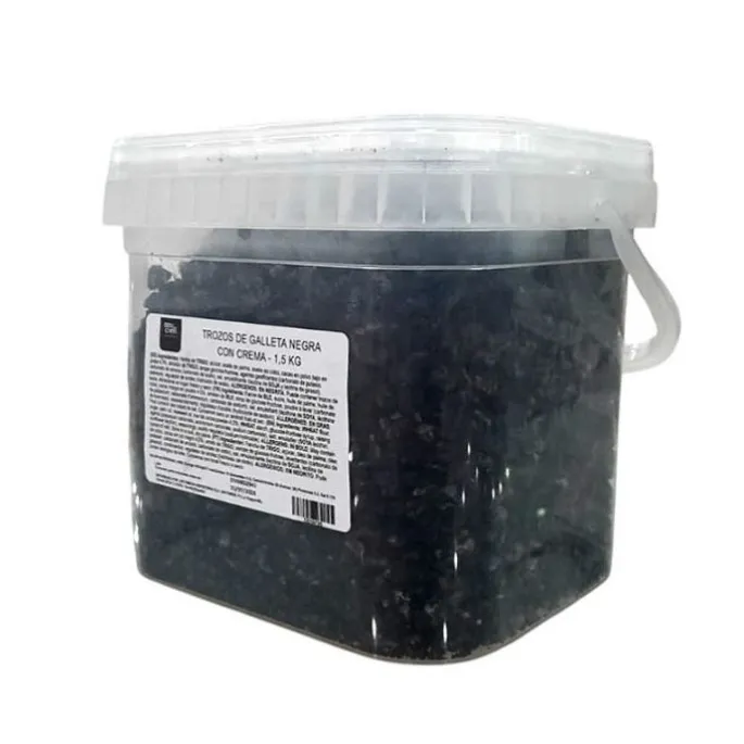 Galleta molida negra de chocolate con crema Oreo 1,5 kg - Azucren