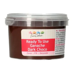 Ganache chocolate negro 260 g - Funcakes
