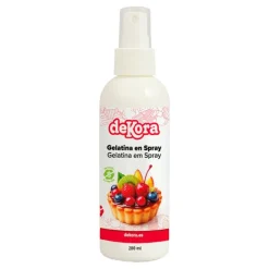 Gelatina en spray comestible 200 ml - Sin gluten - Dekora