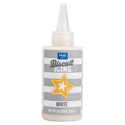 Gel decorativo blanco Biscuit Icing 120 g - PME
