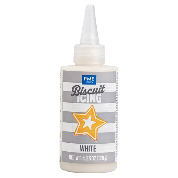 Gel decorativo blanco Biscuit Icing 120 g - PME