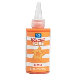 Gel decorativo naranja Biscuit Icing 120 g - PME