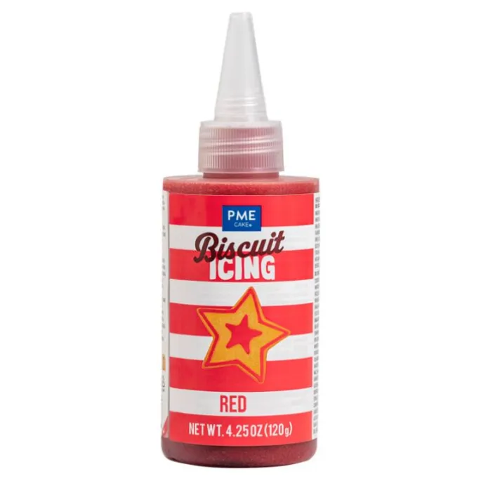 Gel decorativo rojo Biscuit Icing 120 g - PME