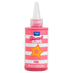 Gel decorativo rosa Biscuit Icing 120 g - PME
