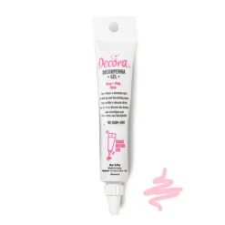 Gel decorativo rosa Decorpenna 20 g - Decora