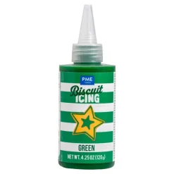 Gel decorativo verde Biscuit Icing 120 g - PME